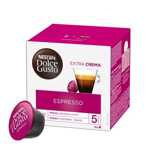 Nescafé Espresso - 16 Capsules for Dolce Gusto for £4.45.