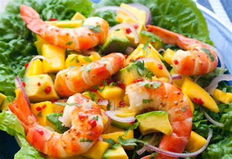 Prawn And Mango Salad With Avocado - Real Recipes from Mums