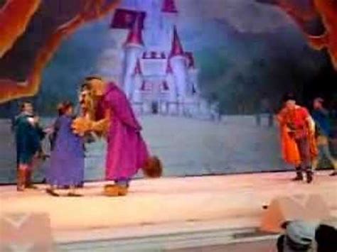 Beauty and the Beast Fight Scene - Disney World - YouTube