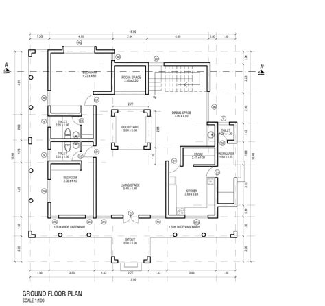 Kerala Model Nalukettu House Plans - House Design Ideas