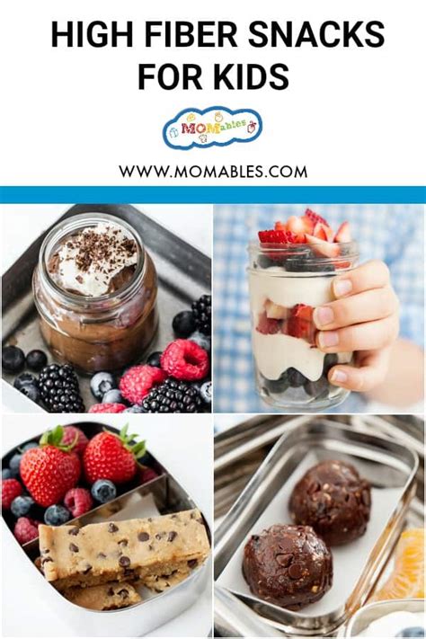 8 Best High Fiber Snacks | MOMables