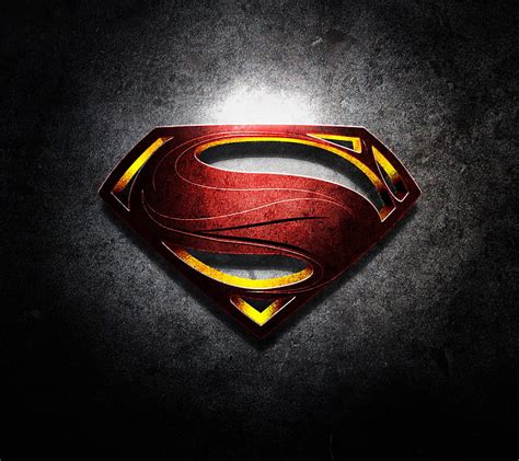 Superman Logo Man Of Steel Wallpaper