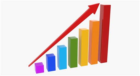 Bar Chart 3D Model $9 - .fbx .max .usd .c4d .unitypackage .upk .ma .obj ...