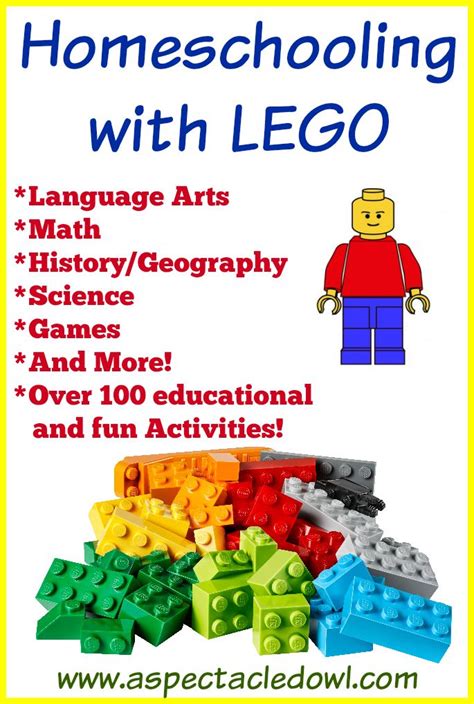 Homeschooling with LEGO - 100+ Resources & Activities - A Spectacled ...