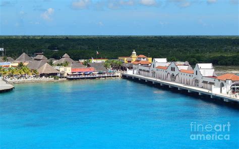 Port Of Puerta Maya Cozumel Mexico In The Yucatan Photograph by Michael ...