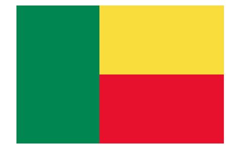 Benin Flag Transparent Image