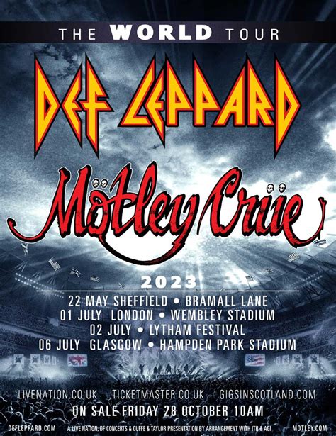 Def Leppard and Mötley Crüe, Glasgow | MetalTalk - Heavy Metal News ...