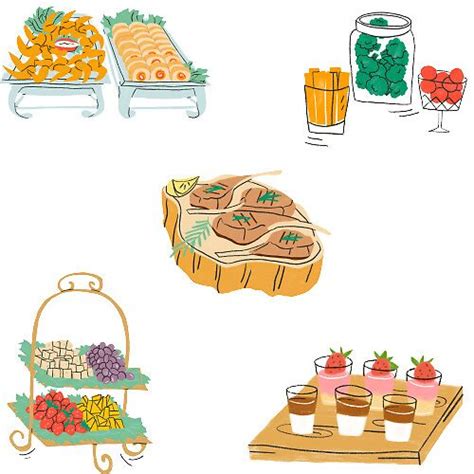 "Buffet food art pack" by CinderPress | Redbubble