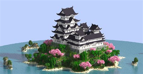 Japanese castle - Himeji | with download | 1.16 Update! Minecraft Map