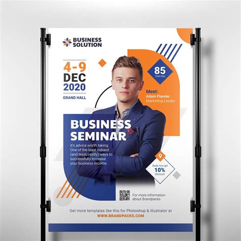 Corporate Event Poster/Banner Template - PSD, Ai & Vector - BrandPacks