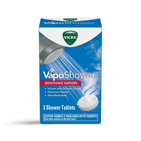 VapoShower Aromatherapy Shower Tablets to Sooth - Vicks