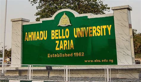 AHMADU BELLO UNIVERSITY, {ABU} ZARIA RELEASES SPECIAL ANNOUNCEMENT ON ...