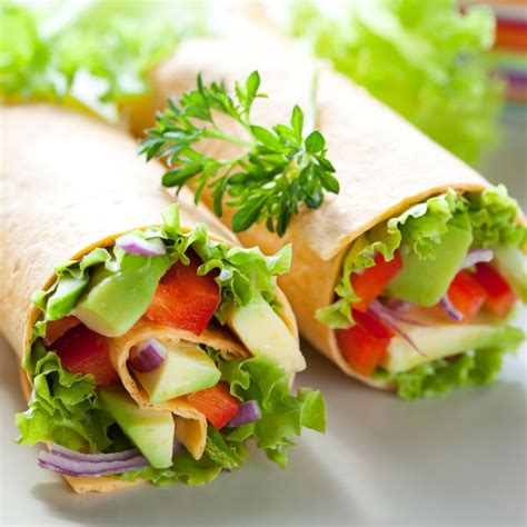 21 Healthy Wrap Recipes for Lunch - All Nutritious