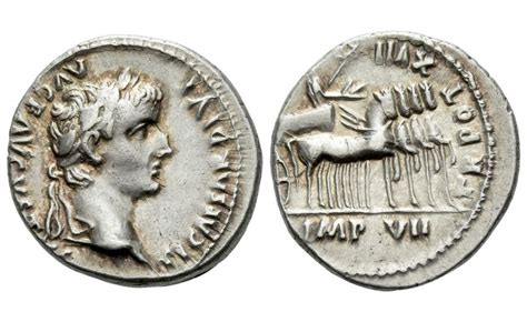 Tiberius augustus, 14 – 37, Denarius 15-16, Lugdunum - The NumisPlace