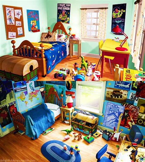 Andy's Room use it for rom or house vocab Andys Room Toy Story, Toy ...