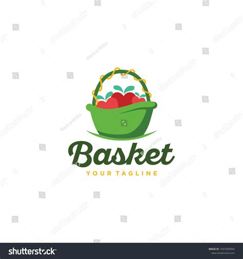 Basket Logo Design Vector Template Stock Vector (Royalty Free ...