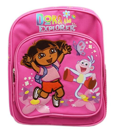 Backpack - Dora the Explorer Dora and Boots Pink Floral Mini Backpack ...