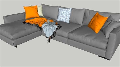 3D Warehouse | Corner sofa design, Sofa design, Affordable house plans