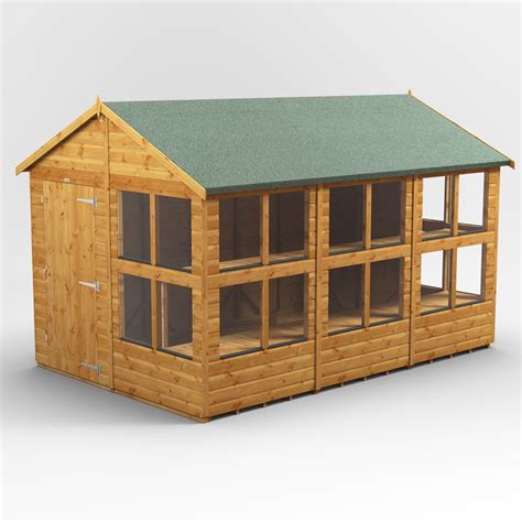 ShedsWarehouse.com | PS Potting Sheds | 12ft x 8ft Premium Tongue and ...