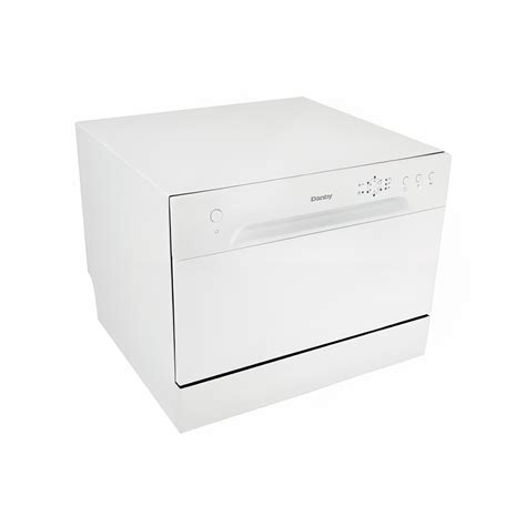 Danby DDW621WDB Countertop Dishwasher w/ (6) Wash Cycles - White, 120v