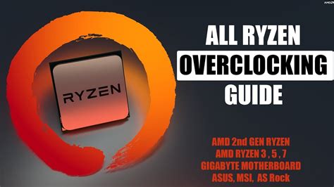 Overclocking Guide For AMD Ryzen 5 1600 Processor - YouTube