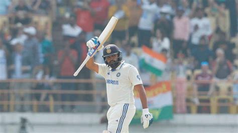 MI Honours Rohit Sharma's Brilliant Century In Rajkot Test