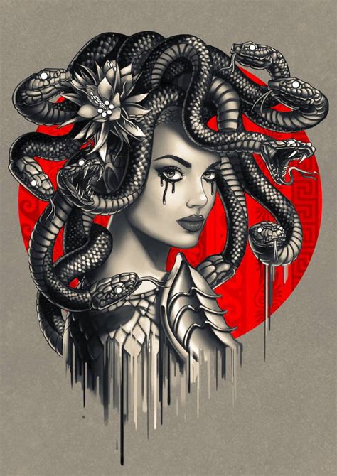 Medusa Printmaking by Ben Krefta | Saatchi Art