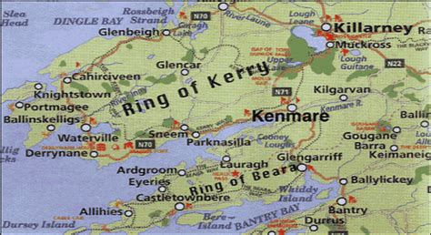 Driving route for ring of kerry | Ireland beach, Ireland travel, Kenmare