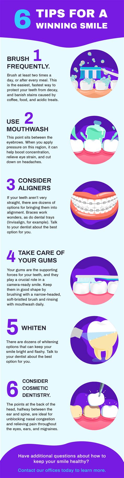 6 Tips for A Winning Smile