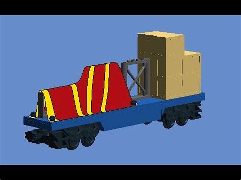 How To Build A Lego Circus Zaragoza Train Supply Car (Madagascar 3 ...