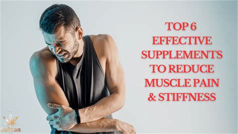 Top 6 Effective Supplements to Reduce Muscle Pain and Stiffness ...