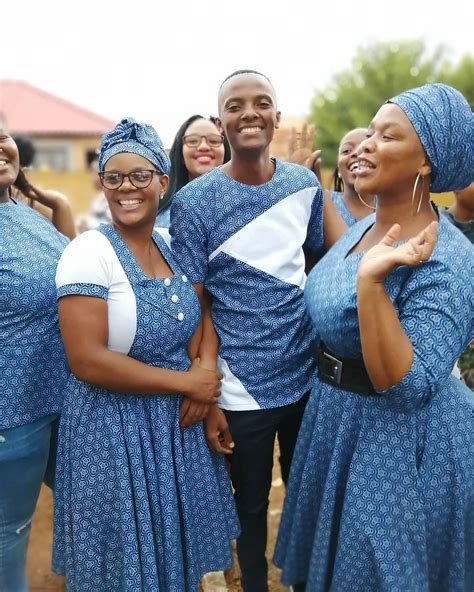 Tswana Traditional Attire for Traditional African Weddings