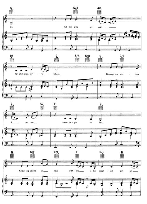 THE GREATEST GIFT OF ALL Piano Sheet music | Easy Sheet Music