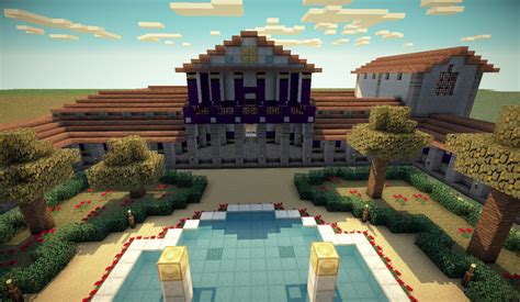 Roman villa Minecraft Map