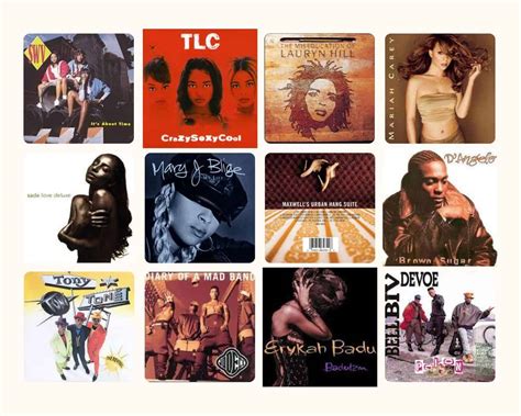 Music March Madness - 90s R&B Albums - Food Fidelity