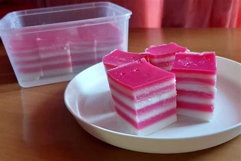 4 Resepi Kuih Lapis (Nak Mudah Guna Sukatan Cawan)