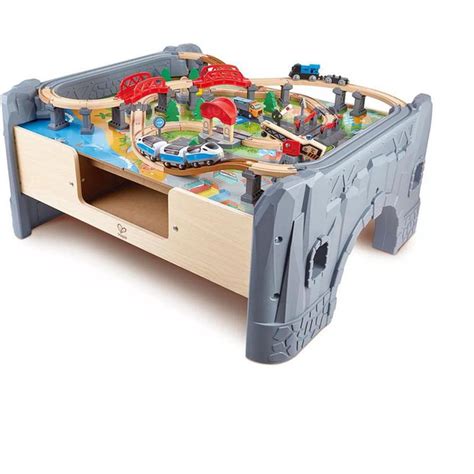 Hape 70-Piece Railway Train and Table Set | Buy online at The Nile