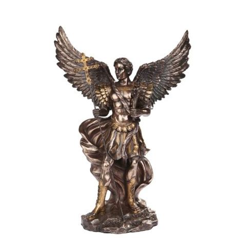 PTC 11.75 Inch Saint Gabriel Archangel Bronze Finish Statue Figurine