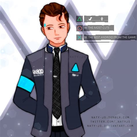 Connor - Detroit Become Human ~ by Naty-js on DeviantArt