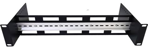 19 inch Rack Mount Din Rail Kit Depth Adjustable Rackmount Din Rail ...