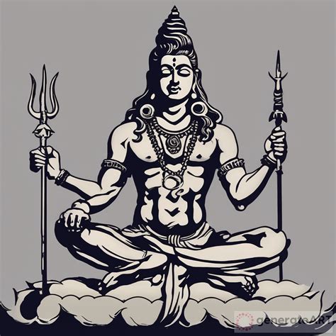 Trishul Shiva - Symbolism and Significance in Hinduism | GenerateArt