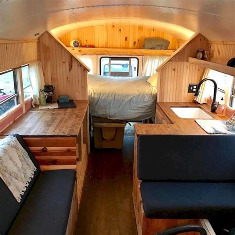 41 Best DIY RV Conversion that Will Save Your Money | Bus camper ...