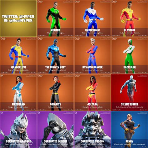 How much are the superhero skins in fortnite