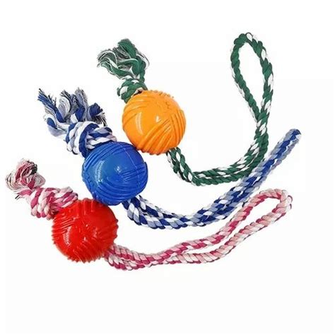 Emily Pets Dog Toy Ball with Inside Bell Interactive Soft Dog Bell Ball ...