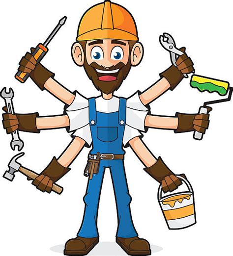 Best Handyman Illustrations, Royalty-Free Vector Graphics & Clip Art ...