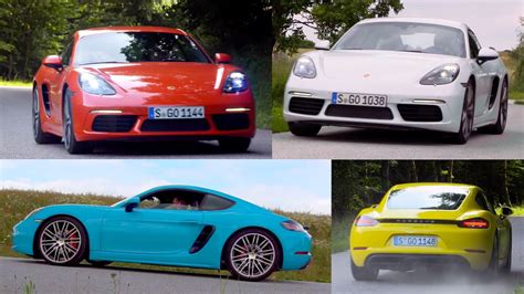 Porsche 718 Cayman - Choose The Color - YouTube