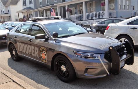 Pennsylvania, Pennsylvania State Police, Ford Interceptor, Grey color ...