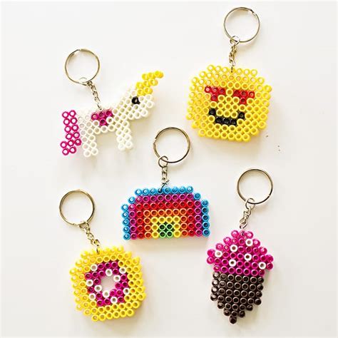 CUTE DIY BACKPACK BEADED KEYCHAINS KIDS CAN MAKE