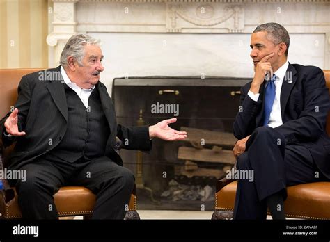 US President Barack Obama meets with Uruguay President José Mujica ...