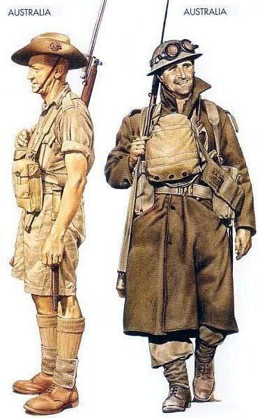 Australian Troops Military Art, Military History, Military Fashion ...